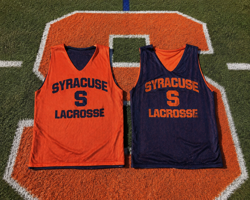 Syracuse Orange Player Worn Practice Jersey Reversible M USA Dodger Vintage 90’s